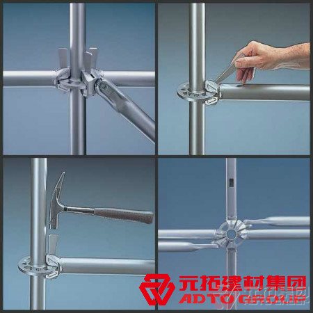 天津盤(pán)扣式腳手架租賃，一噸可以搭建多少立方米架體?