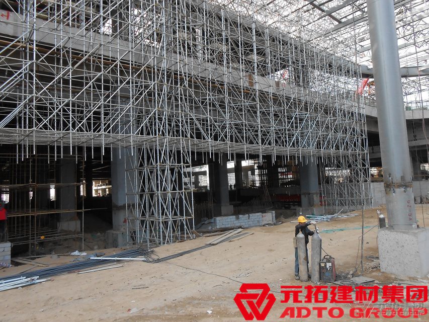 租賃的盤扣式腳手架搭建效率怎么樣？